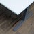 Metal Steelcase Migration Electric Height Adjustable Desk With White Top For Sale - Image 7 of 8