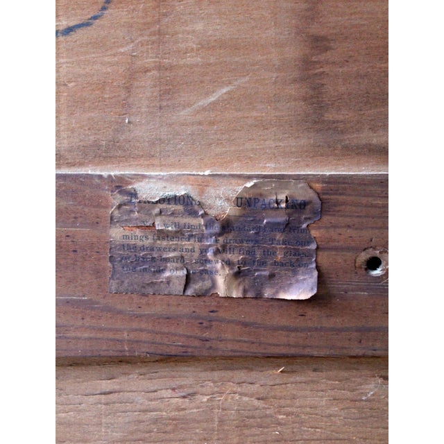 Antique Victorian Dresser With Beveled Mirror For Sale - Image 13 of 15