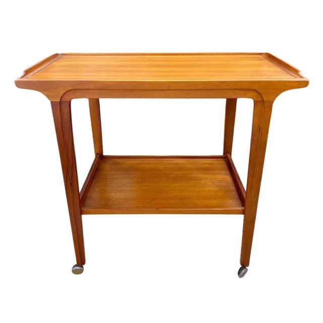 Mid-Century Modern Mid 20th Century Teak Serving Trolley by Remploy For Sale - Image 3 of 5