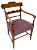 Antique Regency Mahogany Desk Chair For Sale