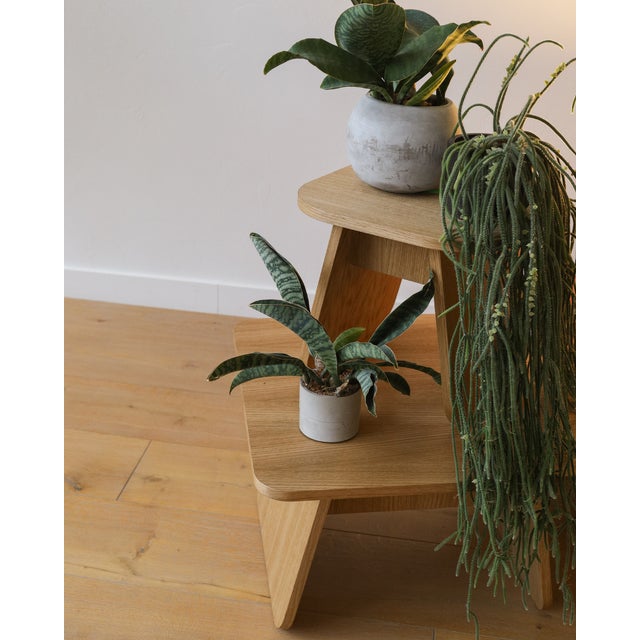 Oak Veneer Oiled Momoko Side Table from Emko For Sale - Image 4 of 6