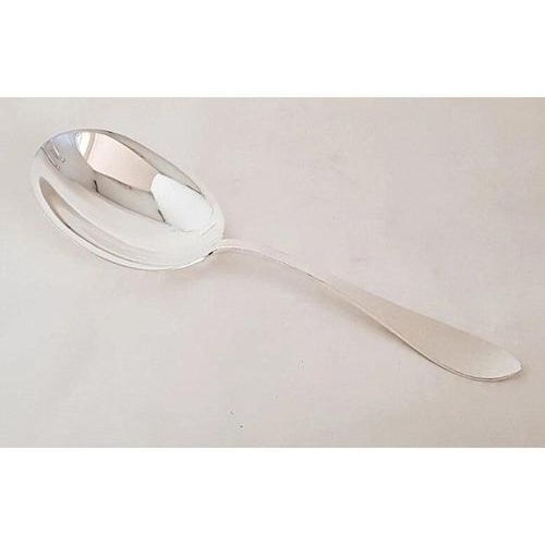 American Sterling Silver Berry and Fruit Serving Spoon from Shreve & Co. For Sale - Image 13 of 18