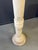 Antique Italian White 7 Piece Carved Alabaster Pedestal Column For Sale - Image 12 of 13
