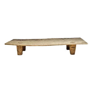 Vintage Naga Tribe Low Wood Coffee Table