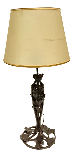 Wrought Iron Lamp in the style of Paul Kiss, 1925