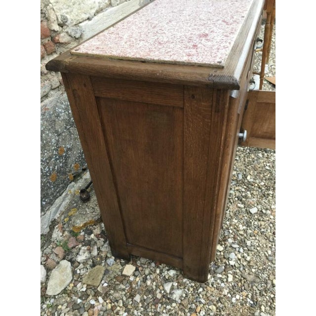 1950s French Sideboard in Solid Oak from Mado For Sale - Image 5 of 12