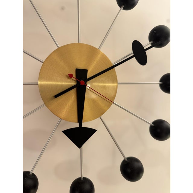 Vitra Ball Clock by George Nelson for Vitra, 1990s For Sale - Image 4 of 7
