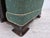 Wood Danish Armchair in Green and Beige Furniture Wool, 1960s For Sale - Image 7 of 18