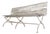 Folding Garden Slatted Bench, 1930s For Sale