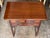 18th Century English Mahogany Side Table With Pierced Brackets For Sale - Image 6 of 11