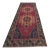1980s Turkish Red Bordered Rug For Sale