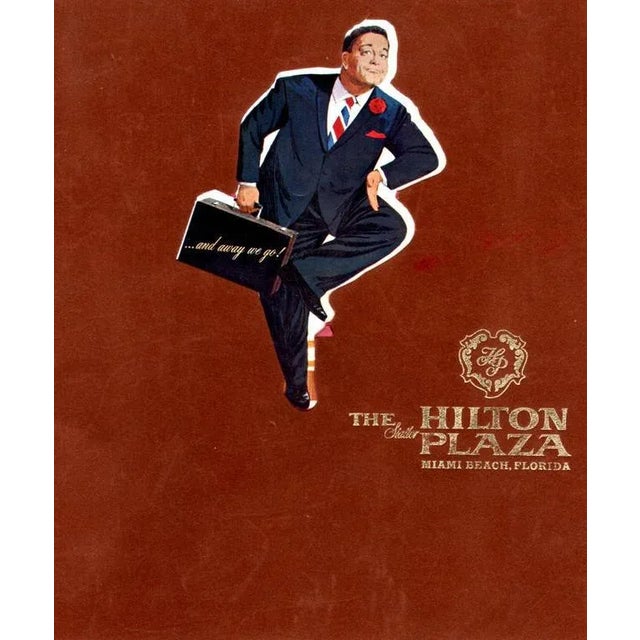 Mid-Century Modern Italian Hand-Painted Tile Panel, From The Hilton Plaza Hotel, Miami Beach For Sale - Image 3 of 10