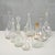 20th Century Worked Glass Decanter Bottles, Set of 8 For Sale - Image 4 of 5
