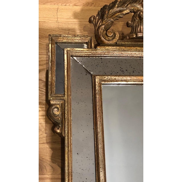 Early 19th Century 19th Century Carved and Gilt Regency Mirror For Sale - Image 4 of 6