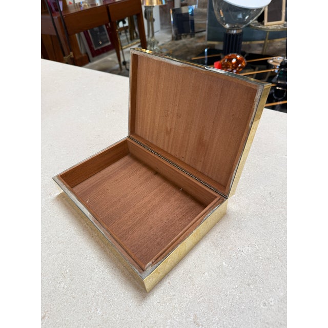 Brass Italian Brass Box With Sculptural Snake Motif, Mid-Century For Sale - Image 8 of 8