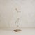 1980s Vintage Italian Postmodern Floor Lamp with Fabric Shades + Stone Base For Sale - Image 5 of 11
