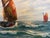 Gerhard Lukas Larsen (German 1911-1965) Oil Canvas Vintage, Maritime, Seascape For Sale - Image 12 of 13