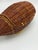 Wood Vintage Wicker Football Basket For Sale - Image 7 of 9