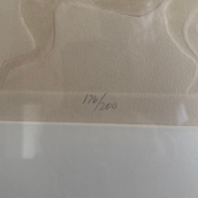 Beige Late 20th Century Russa Graeme “Driven Snow” Signed Limited Edition Etching 176/200 For Sale - Image 8 of 9