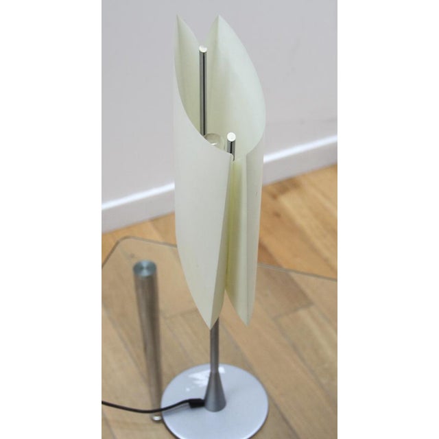 Metal Candle Bedside Lamp from Fontana Arte For Sale - Image 7 of 10