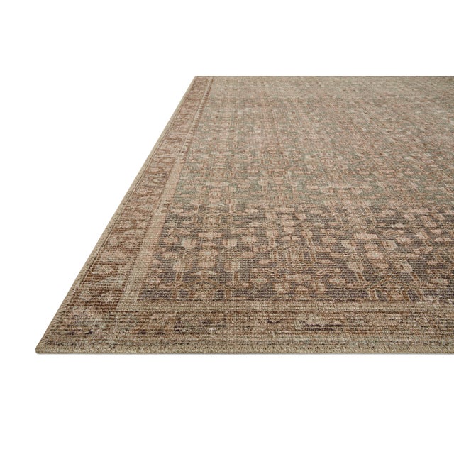 Traditional Angela Rose x Loloi Aubrey Rug Sage / Bark 3'-9" x 5'-6" Accent Rug For Sale - Image 3 of 9