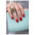 English Bochic Capri Vintage 18K Gold & Silver Multi-Gem Cocktail Ring, 1999 For Sale - Image 3 of 11