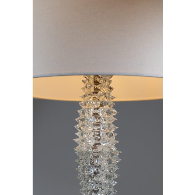 Rostrato Murano Glass Floor Lamp attributed to Ercole Barovier for Barovier & Toso, 1940s For Sale - Image 9 of 12