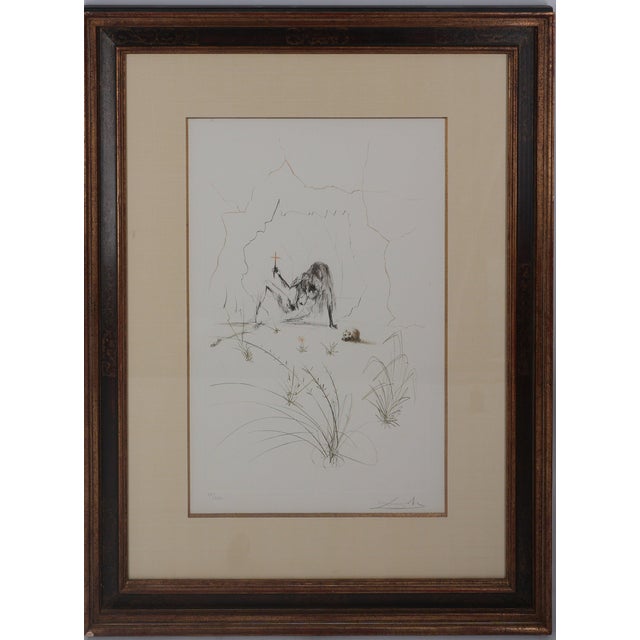 Salvador Dali, Tristan and Isolde, Vanity, Original Signed Etching For Sale