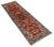 Traditional Red Color Fine Hand Knotted Persian Bidjar Runner For Sale - Image 3 of 4