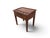 This sturdy, rustic workbench, handcrafted from solid chestnut wood, features a contoured, compartmentalized structure,...