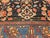 Antique Malayer Rug, Hand-Knotted Wool, Geometric Pattern, 5x7, Navy and Green For Sale - Image 14 of 16