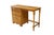 This vintage solid maple writing desk features an Early American Colonial design in a warm honey-amber finish. The...