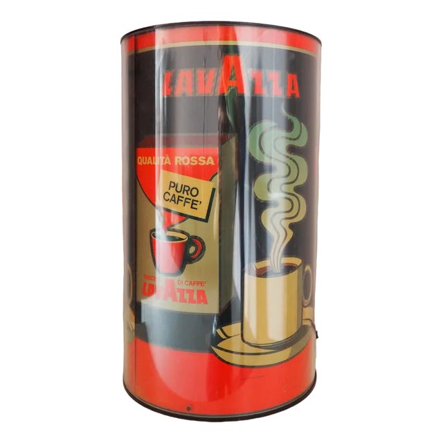 Vintage Lavazza Lamp by Sconosciuto For Sale