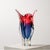 Pink and Purple Murano Glass Tulip Vase For Sale - Image 4 of 4