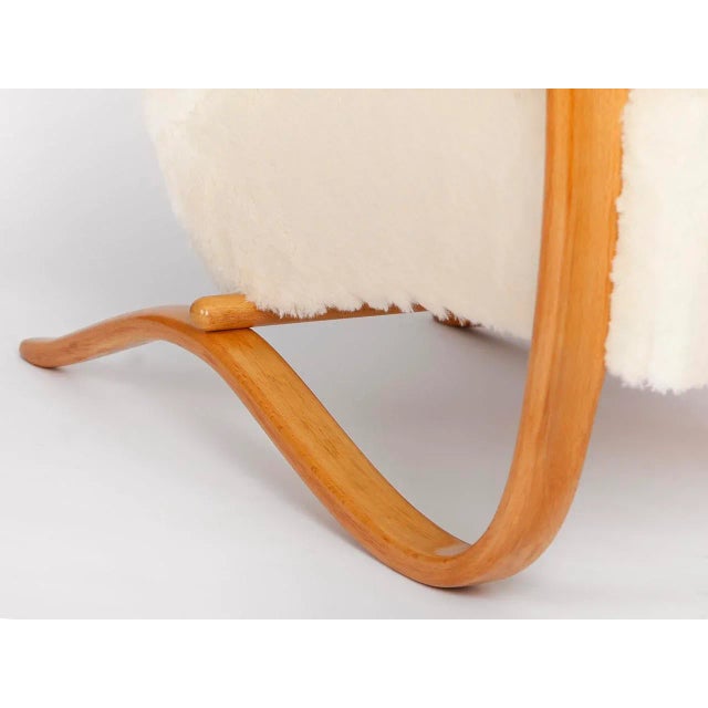 Art Deco Model H 269 Lounge Chair by Jindřich Halabala for UP Závody, 1930s For Sale - Image 3 of 10