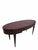 Brown Walter E. Smithe Gramercy Oval Executive Writing Desk For Sale - Image 8 of 10