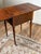 English Regency Rosewood Two-Drawer Drop-Leaf Work Table With Brass and Satinwood Inlay, Circa 1820–1840 For Sale - Image 11 of 11