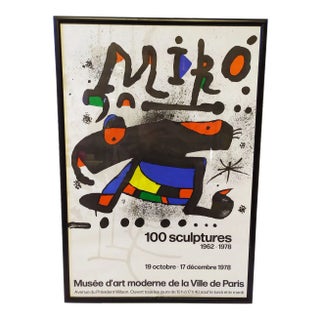 Joan Miro, Litograph, 1978 For Sale