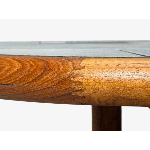 Gangso Møbler, Danish Modern, Coffee Table, Teak, Mosaic Tile, Denmark, 1970s For Sale - Image 9 of 11