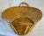 Mid 20th Century Nice Vintage Wicker Handled Basket For Sale - Image 5 of 9