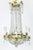 1920s Regency Tent and Bag Crystal Brass Chandelier For Sale - Image 11 of 11