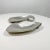 Silver 1970s Modernist Pewter Salad Serving Utensils by Shirley Charron Mid Century Mod For Sale - Image 8 of 13