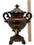 Fine Quality Antique Late Georgian Heavy Solid Cast Bronze Hot Water Urn Samovar With Beautiful Original Patina- Circa Approx 1850 For Sale - Image 16 of 18