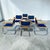 Lowenstein Chrome Wood Cesca Dining Chairs - Set of 6 For Sale - Image 4 of 8