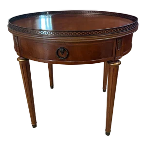 1950s Henredon Louis XVI Style Bouillotte Table