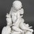 Large Antique Biscuit Sculpture with Gilded Bronze Frame, 1800s For Sale - Image 4 of 10