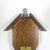 Vintage French Wall Barometer, Made of Wood, Brass and Glass, France For Sale - Image 6 of 11