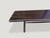 Andrianna Shamaris Midcentury Couture Espresso Stained Teak Wood Console Table For Sale In New York - Image 6 of 18