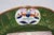 Late 19th Century Antique Ashworth Brothers Trophies Green Ironstone Dinner Plate 10" For Sale - Image 5 of 14