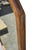 This 1920 arts and craft oak mirror is an antique piece with a rectangle shape and a brown oak frame. Measuring 26.5...